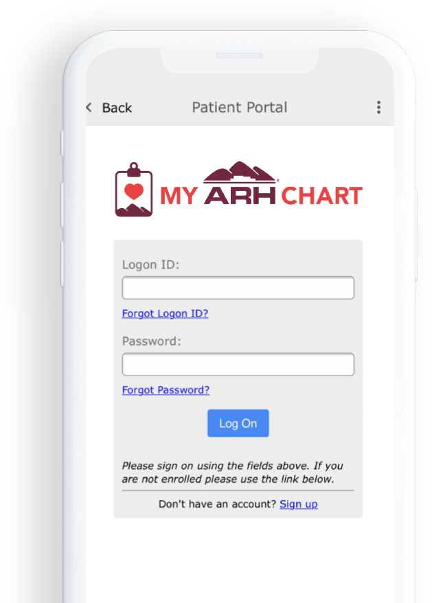Appalachian Regional Healthcare My ARH Chart